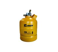 GASLOW Bouteille GPL Réservoir rechargeable R67 2,7kg/4.6L Camping Car