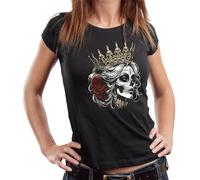Gasoline Bandit T-shirt femme motard : Good Vibrations, Small