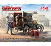 Gasoline Delivery, Model T 1912 Delivery Voiture W/ Hayon 1:24 Kit