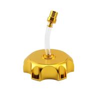 Gasoline Tank Cap CNC Aluminum Alloy Suitable Compatible With Bse CRF TTR KLX 110 50 70 90 125 140 150 160 190 CC Vegetable Cart Accessories (Gold)