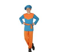 Gaspar Costume Paje Pour Les Garçons (Taille 7-9a) Multicolore