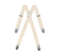 Gaspard Bretelles Homme Fines Géométriques - Elastique Résistant et Pinces Extra Fortes - Modèle en X - Fait en France - Taille Ajustable max 130cm - Garantie à Vie