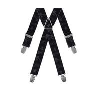 GASPARD Bretelles Homme Larges Fantaisie Nature - Elastique Résistant et Clips Extra Fort - Modèle en X - Fabrication française - Taille Ajustable max 130cm - Garantie à Vie