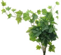 GASPER Lierre anglais vert comme une liane avec 78 feuilles 45 cm - Fleurs artificielles