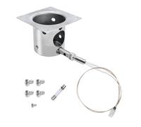 GasSaf Fire Burn Pot et Hot Rod Kit d'allumage de remplacement pour Traeger, Pit Boss, Camp Chef Pellet Grill avec vis et fusible