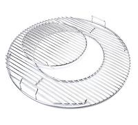 GasSaf Gourmet BBQ System Grilles de Cuisson à charnière pour barbecues à Charbon Weber de 57,1 cm, Bouilloire, Performer, Master-Touch et Autres, grilles de Barbecue en Acier Inoxydable de 54,5 cm