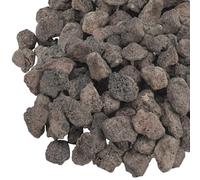 GasSaf Pierres de lave noires de 9,1 kg pour foyer, cheminée à gaz, tables de feu à gaz, ensemble de bûches à gaz, braserons, pierres décoratives d'aménagement paysager pour intérieur et extérieur