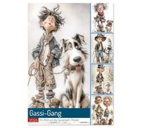 Gassi-Gang (Tischkalender 2026 DIN A5 hoch), CALVENDO Monatskalender: Ein haariges Vergnügen über das alltägliche Abenteuer auf vier Pfoten und zwei überforderten Beinen.