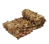 GASSNAKE Filet de Camouflage - Utilisation Militaire, dans Le désert, au Camping, à la Chasse, comme Pare-Soleil