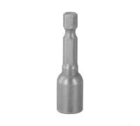 Gastagrav Ensemble de tournevis à douille hexagonale à dégagement rapide de 6 à 13 mm, tige de 0,6 cm, acier au chrome vanadium pour perceuse électrique et visseuse à percussion, gris (9 mm)