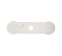 Gastagrav Lot de 3 plaques de soupape de tête de compresseur d'air en métal - Pièces de rechange pour silencieux sans huile pour machine à piston de type A à M (C)