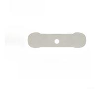 Gastagrav Lot de 3 plaques de soupape de tête de compresseur d'air en métal - Pièces de rechange pour silencieux sans huile pour machine à piston de type A à M (D)