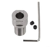 Gastagrav Mandrin de tour manuel à 3 mâchoires auto-centrant en alliage d'acier avec boulons de montage pour le travail du bois et des métaux - Kit d'outils de meulage de précision - Argent (5 mm)