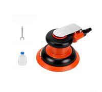 Gastagrav Ponceuse orbitale pneumatique de 12,7 cm, polisseuse orbitale aléatoire, 12 000 tr/min pour ponçage du métal, de l'automobile et du bois, outil pneumatique en alliage (A)