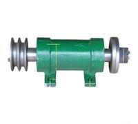 Gastagrav Support de siège de broche de scie de table pour machines à bois, arbre de scie de 30 mm pour montage sur tonnelle avec plaque de serrage de 25 mm, base en acier à roulement haute résistance