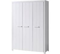 GASTON - Armoire 3 Portes Laqué Blanc - VIPACK