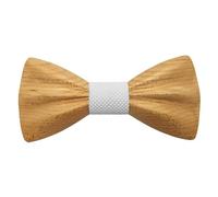 GASTON ET FERDINAND - Noeud Papillon Bois Classique et 3D Clair - N04