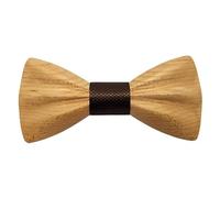 GASTON ET FERDINAND - Noeud Papillon Bois Classique et 3D Clair - N05