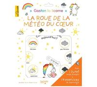 Gaston La Licorne - La Roue De La Météo Du Coeur - Avec 1 Livret Mode D'emploi + 14 Exercices De Sophrologie