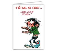 Gaston Lagaffe GLCT-0142 Carte d'anniversaire avec Motif Coup de vieux