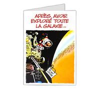 GASTON LAGAFFE GLCT0029 Je t'aime Saint Valentin 14 février Déclaration d'Amour avec enveloppe Illustrée Assortie 12x17,5cm