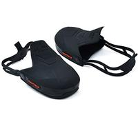 Gaston Mille - Paire de coques sur chaussures de Securite Millenium Pied Protecte TPU - Ideal Visiteurs - Cuir, Noir, Large