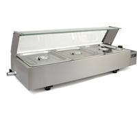 Gastro 3 GN Bain-Marie Chaving Dish Bain-marie Chauffe-plats