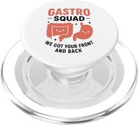 Gastro Squad, Nous Avons Votre Front et Votre Dos PopSockets PopGrip pour MagSafe