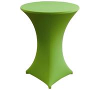 Gastro Uzal Home Line Housse de Table Haute Extensible Vert 80-85 cm
