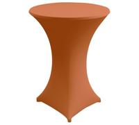 Gastro Uzal Housse stretch pour table haute Zurich (orange, 60)