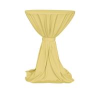 Gastro Uzal Nappe de Bar Milano avec nœud en crème 70-80 cm Run pour Nappe, QY-W4H8-34C1, 60-80 cm