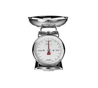 GASTROBACK 30102 Classic Balance de Cuisine analogique avec Bol de pesée en Acier Inoxydable Argenté 2 kg