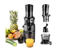 GASTROBACK 40146 Slow Juicer Vita Fresh - Le meilleur extracteur de jus pour jus à froid - Noir