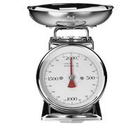 Gastroback Classic Acier Inoxydable Comptoir Rond Balances De Cuisine Mécaniques