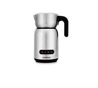 GASTROBACK Design Milk and Chocolate Advanced Mousseur à Lait à Induction 650 W pour 1 Litre de Mousse de Lait, Chocolat Chaud, mousseur à Lait électrique, Noir/argenté