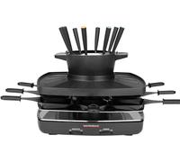 Gastroback Family & Friends Set raclette/fondue noir anti-adhésif
