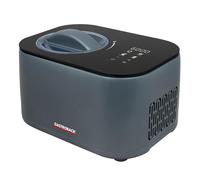 GASTROBACK Mini machine à glace avec compresseur, machine à glace et yaourt 2 en 1 pour la maison, 100 W, sorbetière et yaourtière, yaourt, sorbet et machine à glaçons pour professionnels