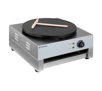 GastroHero Crêpière électrique - 1 plaque de cuisson Ø 400 mm | CHR Fournitures de la restauration