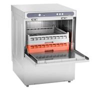 GastroHero Lave-vaisselle ECO 50x50 cm Dimensions du panier, avec doseur de détergent & de produit de rinçage, Made in Europe, 230 Volt | CHR Fournitures de la restauration