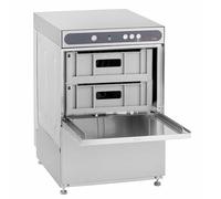 GastroHero Lave-verres ECO 40x40 cm Dimensions du panier, avec doseur de détergent et de produit de rinçage, Made in Europe, 230 Volt | CHR Fournitures de la restauration