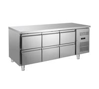 GastroHero Table réfrigérée ECO 0/6 - GN 1/1 | CHR Fournitures de la restauration