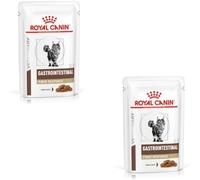 Gastrointestinal Fibre Response | Pâtée pour Chats | 2 x 12 x 85 g | Royal Canin Veterinary | Aliment diététique complet | Soutien de la fonction intestinale normale | Avec psyllium | Pack Doubl