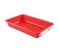 GASTROLAND Bac plat HACCP GILAC 5 Litres - Rouge