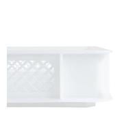 GASTROLAND Caisse Finement ajourée 600 x 400 x 70 mm 12 L - Blanc