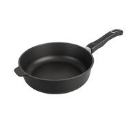 Gastrolux Sauteuse Induction 24 cm Manche Amovible - Antiadhésive Bords Hauts sans PFOA, Fonte d'Aluminium, Cuisson Sans Matière Grasse, Revêtement Biotan Plus, Four 260°C