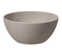 GastroMax Bol 0,4 L BIO | Gris | Pique-nique, camping, barbecue, intérieur/extérieur | Thermorésistant | Apte alimentaire et sans BPA | Compatible lave-vaisselle et micro-ondes | L13 x W13 x H6 cm