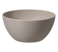 GastroMax Bol 0,75 L BIO | Gris | Pique-nique, camping, barbecue, intérieur/extérieur | Thermorésistant | Apte alimentaire et sans BPA | Compatible lave-vaisselle et micro-ondes | L15 x W15 x H8 cm