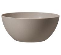 GastroMax Bol 3,5 L BIO | Gris | Pique-nique, camping, barbecue, intérieur/extérieur | Thermorésistant | Apte alimentaire et sans BPA | Compatible lave-vaisselle et micro-ondes | L25 x W25 x H11 cm