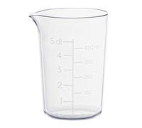 GastroMax - Bol à Mesurer - Préparez Facilement des Plats Formidables - Conçu pour Vous Faciliter la Vie en Cuisine - 0.5 L - Transparente - Plastique - Accessoires de Cuisine