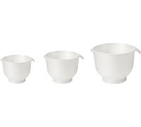 GastroMax Bol mélangeur blanc set de 3 pièces